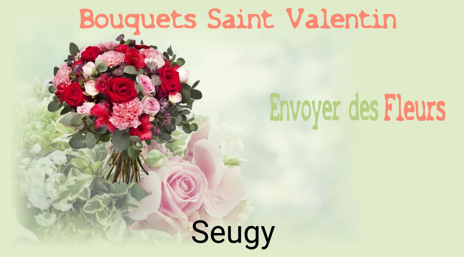 Roses de Saint-Valentin livrées à Seugy